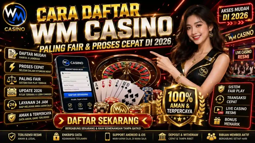 Guyfromchennai - Panduan cara daftar WM Casino paling fair dengan sistem live dealer transparan